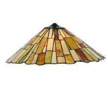 Meyda Black 74019 - 21"W Delta Jadestone Shade