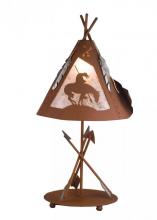 Meyda Black 82336 - 27" High Trails End Table Lamp