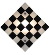 Meyda Black 82472 - 17"W Metro Fusion My Brother Mario Wall Sconce