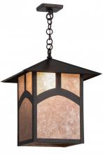 Meyda Black 85482 - 16"Sq Seneca Hill Top Pendant