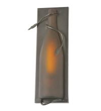 Meyda Black 99009 - 4"W Tuscan Vineyard Wine Bottle Wall Sconce