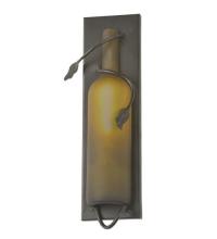 Meyda Black 99024 - 4"W Tuscan Vineyard Wine Bottle Wall Sconce