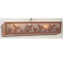 Meyda Black 99069 - 24"W Ducks in Flight Vanity Light