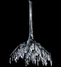 Meyda Black 105212 - 22"W Winter at Stillwater Chandelier