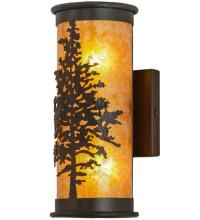 Meyda Black 99147 - 5"W Tamarack Wall Sconce