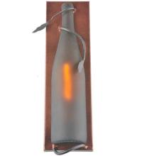 Meyda Black 99644 - 4"W Tuscan Vineyard Wine Bottle Wall Sconce