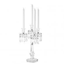 Eichholtz 108825 - Gritti Palace Candle Holder, Clear Glass, 11.81"W (108825 )