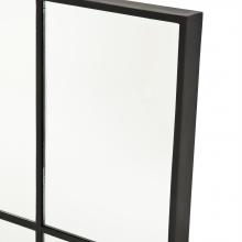 Eichholtz 108911 - Mountbatten Mirror, Clear Glass, Black, 27.56"W (108911 )