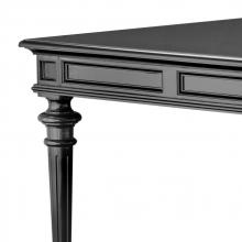 Eichholtz 109408 - Wallace Dining Table, Black, 82.68"W (109408 )