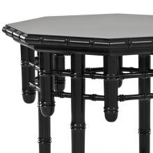 Eichholtz 109440 - Octagonal Side Table, Black, 27.56"H (109440 )