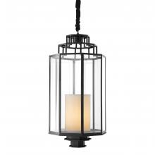 Eichholtz 109948UL - Monticello Pendant, 1-Light, Large, Black, 15.75"W (109948UL )