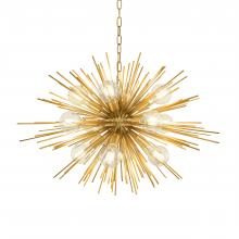 Eichholtz 110207UL - Boivin Chandelier, 12-Light, Matte Brass, 35.43"W (110207UL )