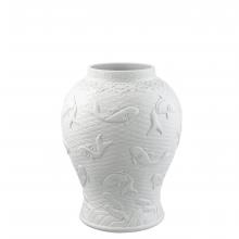 Eichholtz 110688 - Voltaire Jar, White, 15.75"W (110688 )