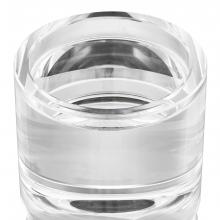 Eichholtz 110889 - Earls Court Candle Holder, Large, Crystal glass, 4.92"W (110889 )