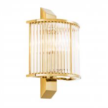 Eichholtz 111249UL - Oakley Wall Sconce, 1-Light, Gold, Clear Glass, 8.07"W (111249UL )