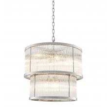 Eichholtz 111592UL - Pasadena Pendant, 9-Light, Nickel, 21.65"W (111592UL )