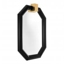 Eichholtz 111909 - Arno Mirror, Black, Brass, 41.34"W (111909 )