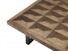 Eichholtz 112006 - Gregorio Coffee Table, Oak, Bronze, 39.37"W (112006 )