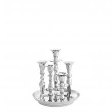 Eichholtz 112264 - Rosella Candle Holder, Nickel, 8.66"W (112264 )