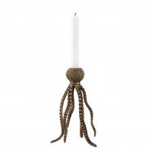 Eichholtz 112794 - Octopus Candle Holder, Vintage Brass, 6.1"W (112794 )