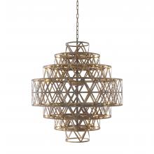 Eichholtz 113481UL - Clinton Chandelier, 160-Light, LED Integrated, Antique Brass, 32.28"W (113481UL )