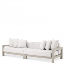 Eichholtz 113651 - Cap-Antibes Outdoor Sofa, Off-White Sunbrella Canvas, Sand, 107.68"W (113651 )