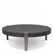 Eichholtz 114532 - Oxnard Coffee Table, Charcoal Gray, Bronze, 47.64"W (114532 )