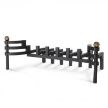 Eichholtz 114967 - Artesia Andiron, Black, Vintage Brass, 25"W (114967 )