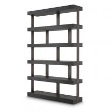 Eichholtz 115051 - Dalmar Shelving Unit, Charcoal Gray, Bronze, 59.06"W (115051 )