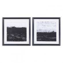 Eichholtz 115396 - Mer du Nord II Wall Art, Set of 2, Black Frame, 30.31"W (115396 )