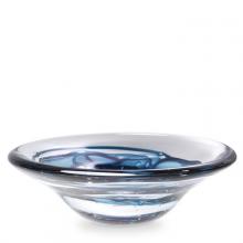 Eichholtz 115412 - Arliss Bowl, Blue Glass, 11.61"W (115412 )