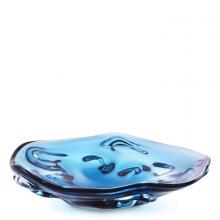 Eichholtz 116185 - Kane Bowl, Large, Blue Glass, 13.39"W (116185 )