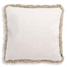 Eichholtz 116316 - Nami Pillow, Large, Lyssa Off-White Fabric, Cream Fringe, 23.62"W (116316 )