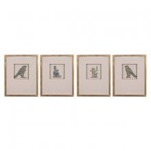 Eichholtz TM0165 - Wall Art Inlay Hermopolis set of 4