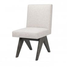 Eichholtz A113676 - ?rudit Dining Chair, Loki Natural Fabric, Brown Frame, 33.86"H (A113676 )