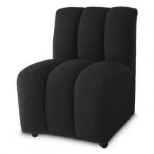 Eichholtz A115977 - Kelly Dining Chair, Black Boucle Fabric, 33.07"H (A115977 )