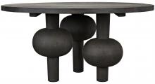 CFC OW225-BW - Julie Dining Table, Black Wax, 60"W OW225-BW