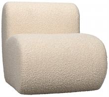 CFC UP168-Poodle - Marshmallow Accent Chair, Poodle Grade B, 32"H UP168-Poodle