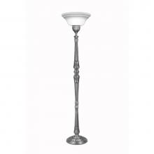 Stiffel TCH-AC8697-6719-PW - Torchiere, 1-Light, Pewter, Opal Glass Shade, "W TCH-AC8697-6719-PW