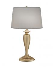 Stiffel TL-A960-OCB - Table Lamp, 1-Light, Oculux Bronze, Pearl Supreme Satin Fabric Shade, 27"H TL-A960-OCB