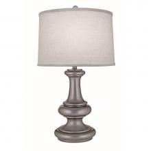 Stiffel TL-N3505-N3508-APW - Table Lamp, 1-Light, Aged Pewter, Cream Aberdeen Fabric Shade, 28"H TL-N3505-N3508-APW