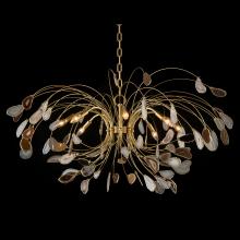 John-Richard AJC-9093 - Swirling Agates Chandelier, 8-Light, Brass, 46&34;W AJC-9093