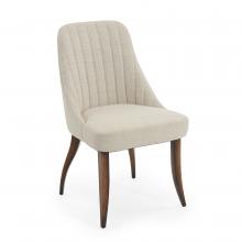 John-Richard AMF-1602V18-2209-AS - Godstone Dining Chair, Beige Fabric, Sable Legs, 37&34;H AMF-1602V18-2209-AS