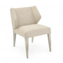 John-Richard AMF-1771-2214-AS - Dune Dining Chair, Beige Fabric, Light Gray, 32.5&34;H AMF-1771-2214-AS