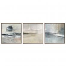 John-Richard CBC-1058S3-F01-AS - d Art, Set of 3, Brown, Gray, 15&34;H x 15&34;W x 1&34;D CBC-1058S3-F01-AS