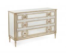 John-Richard EUR-01-0381 - Latour Chest, Cream, Gold, 54&34;W EUR-01-0381