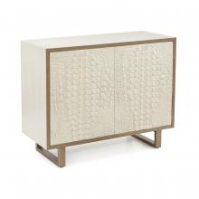 John-Richard EUR-04-0679 - Kano Chest, Cream, Brushed Brass Frame, 42&34;W EUR-04-0679