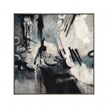 John-Richard GBG-2451 - dering Framed Art, Black, White, 57.75&34;H x 57.75&34;W x 2&34;D GBG-2451