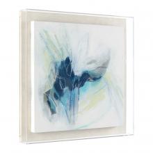 John-Richard GBG-2580A - sm Framed Art, Series I, Blue, White, 24&34;H x 24&34;W x 3&34;D GBG-2580A