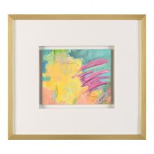 John-Richard GBG-2592A - Framed Art, Series I, Yellow, Purple, 18&34;H x 20&34;W x 3&34;D GBG-2592A